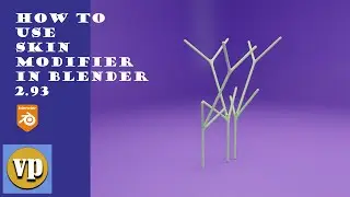 how to use skin modifier in blender 2.93
