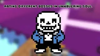 rating different bosses in unwavering soul