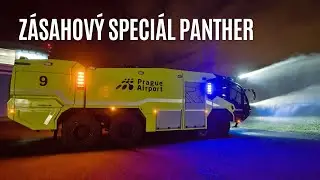 Rosenbauer Panther 6x6 - speciál Hasičského záchranného sboru Letiště Praha - ARFF Prague Airport