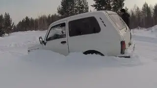 Testing Niva on chains and bracelets in deep snow