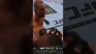 Жёсткий момент из боя Стрикленда и Адесаньи!!!