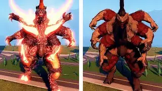 Thermo Incineros Vs Normal Incineros Comparison! | Kaiju Universe | Roblox |