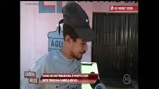 Dono de distribuidora é morto com sete tiros na cabeça