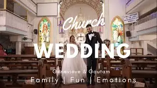 A Day to Remember | Genevieve & Gautam | Church Wedding Highlights | 4K MOVIE