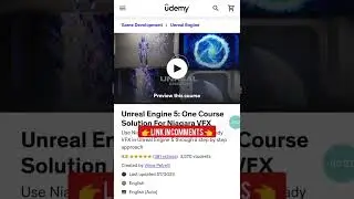 Unreal Engine 5: One Course Solution For Niagara VFX