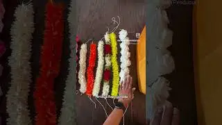 Artificial flower garlands