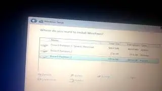 windows cant be install to this disk.the selectdisk is of the  gtp partitiin style part 2