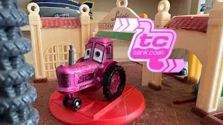 Disney Pixar Cars Tank Coat (Rich Mixon) Racing Tractor (Cancelled/Factory Custom)