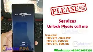 Remove Please Call Me Lock OEM ON Samsung S9 Plus G965N Korea Success