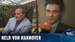 Lutz van der Horst beim 75. Geburtstag von Gerhard Schröder | heute-show vom 26.04.2019
