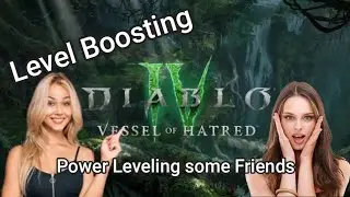 Diablo 4 Vessel Of Hatred Power Leveling | Filipino Level Boosting some Friends