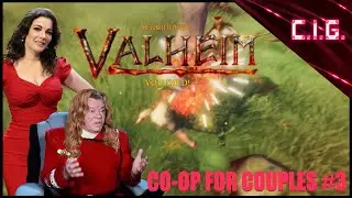 Let's Play Valheim - Co-op Games For Couples #3 - Valheim Multiplayer Gameplay - Calm it Nigella