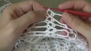 Скатерть " Красивая ". Часть 11.