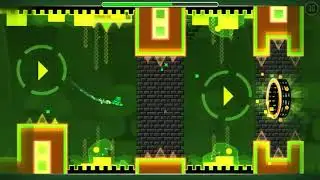 Geometry Dash RazorLeaf level 1 Leaving Leafwood Forest