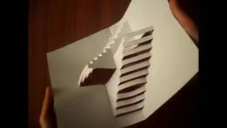 How to make a Kirigami   Как сделать Киригами