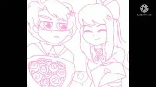FNF x DDLC - Senpai and Monika fight for your love | Speedpaint | Nairsuchiii