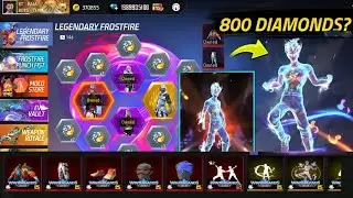 NEW LEGENDARY FROSTFIRE EVENT |FROSTFIRE EVO BUNDLE - GARENA FREEFIRE