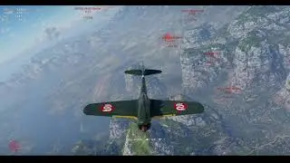#warthunder  Ki 43 III Otsu on joystick Arcade