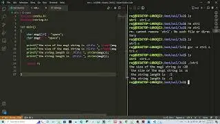 Strings in c - sizeof versus string length