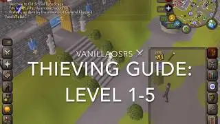 OSRS Thieving Guide Level 1-5