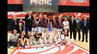 Награждение команды НИКА-ЛУЗАЛЕС СЫКТЫВКАР серебром Фонбет Чемпионата России–Премьер-лиги 🔥🔥🔥