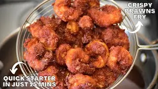 prawns fry recipe | jhinga fry | crispy prawns fry | prawns fry indian style | Vibha's Kitchen