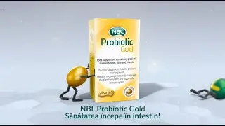 NBL Probiotic GOLD - Sănătatea începe în intestin! RO