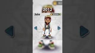 JAKE (2012 - 2024) | Subway Surfers Characters Evolution 
