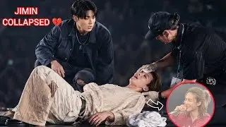 🔴 Jimin Fainted on Stage Due to Heatstroke💔 New Jersey Concert | Armys Praying for Jimin 