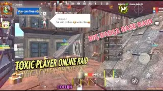 TOXIC LEGION AND TAKE BADGE BIG BASE ONLINE RAID LAST ISLAND OF SURVIVAL