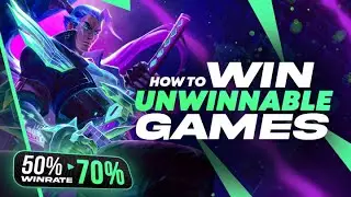 How to Carry and Win Games That Are UNWINNABLE | League of Legends