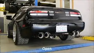 Valvetronic 300zx twin turbo exhaust GTR R35