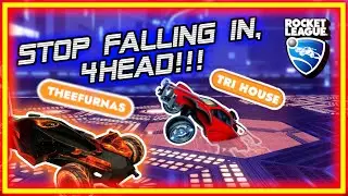 ROCKET LEAGUE DROPSHOT BUT IT'S REVERSED | Rocket League Inverted Dropshot Workshop Map