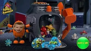 Fungus Amungus Yuck Truck Фунгус Амунгус Грузовик для сборки микробов и бактерий Мультик