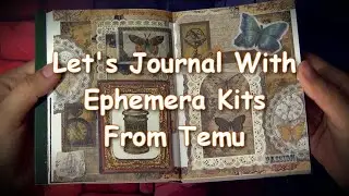 Let's Journal With Ephemera Kits From Temu