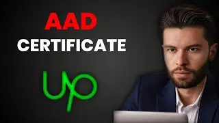 How to Aad certificate on upwork