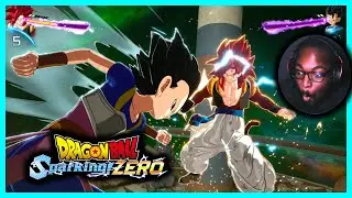 Dragon Ball Sparking zero Cabba vs ssj4 Gogeta (Sparking Zero Is Hilarious)