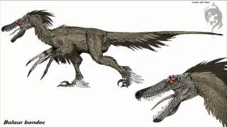 Ancient Reptile Tribute Three: Balaur Bondoc / Dromaeosaurid - Dinosaur.