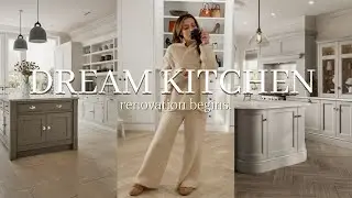 MY DREAM KITCHEN RENOVATION HAS BEGUN!!
