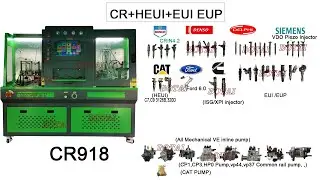 CR918 common rail test bench ( cr+heui+eui eup test !)whatsapp:+8618005480215