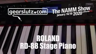 Roland RD-88 Stage Piano - Gearslutz @ NAMM 2020