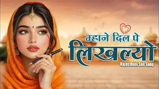 Mhane Dil Pe Likhalyo !! Mhane Dil Pe Likhiyo !! New Rajasthani Love Sad Song 2026