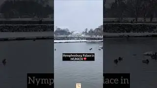 Snow day in Munich | Nymphenburg Palace turns to Winter Wonderland 