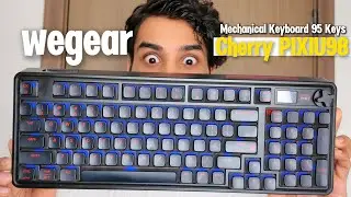wegear × Cherry PIXIU98 Mechanical Keyboard +8000Hz Speed, LCD Display, RGB, Gaming Keyboard of 2025