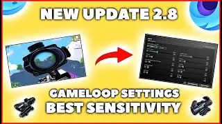 UPDATE 2.8 | Best Gameloop Settings + No Recoil Sensitivity Settings For Emulator (2023)