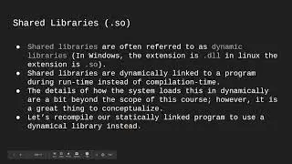C Programming - 5.1 Creating and Linking Libraries