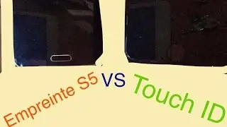 Comparatif Capteur D'empreinte Digitale S5 / iPhone 6
