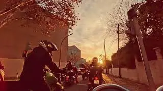 Christmas parade - Moto Club