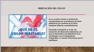 Que es el colon irritable