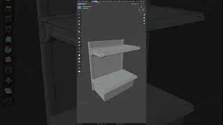 [Store Shelves] Blender Low Poly Modeling Day 358/365 